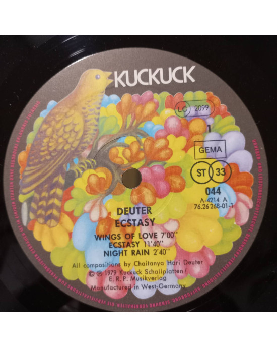 Deuter - Ecstasy Deuter - Ecstasy