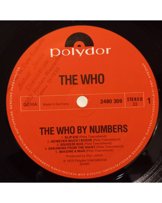 The Who - The Who By Numbers The Who - The Who By Numbers