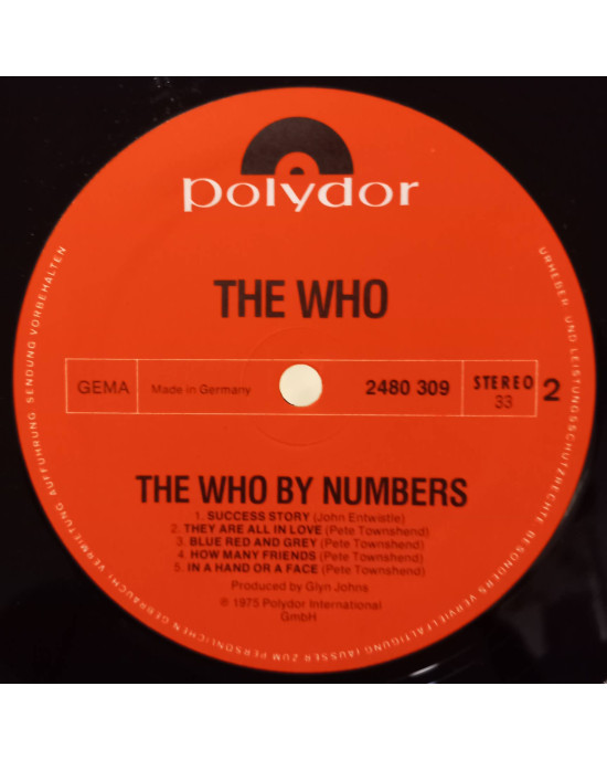 The Who - The Who By Numbers The Who - The Who By Numbers