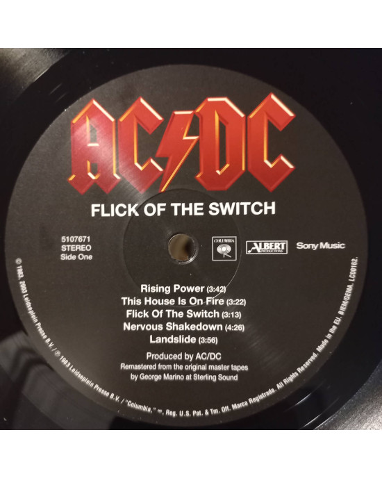AC/DC - Flick Of The Switch AC/DC - Flick Of The Switch