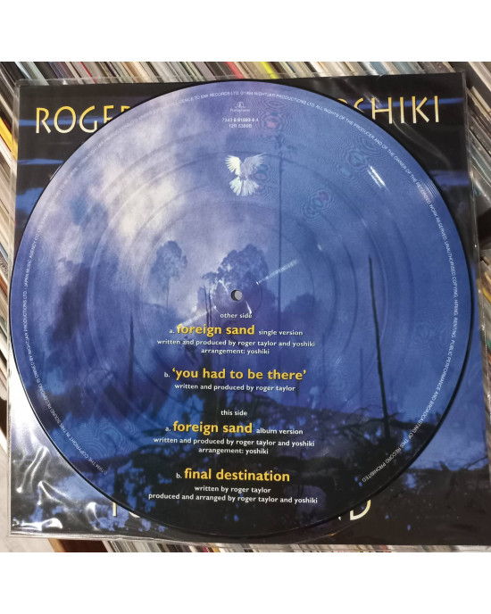 Roger Taylor & Yoshiki - Foreign Sand (Maxi Single - Picture Disc) Roger Taylor & Yoshiki - Foreign Sand (Maxi Single - Picture Disc)