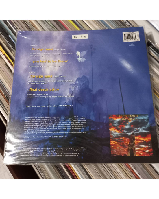 Roger Taylor & Yoshiki - Foreign Sand (Maxi Single - Picture Disc) Roger Taylor & Yoshiki - Foreign Sand (Maxi Single - Picture Disc)