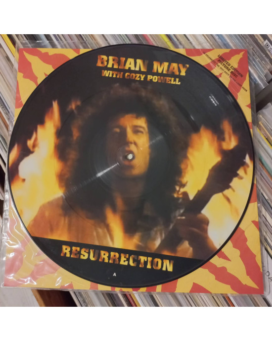 Brian May With Cozy Powell - Resurrection (Maxi Single - Picture Disc) Brian May With Cozy Powell - Resurrection (Maxi Single - Picture Disc)