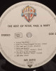 Peter, Paul & Mary - The Best Of Peter, Paul & Mary - The Best Of