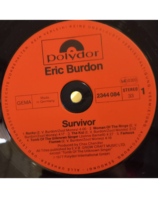 Eric Burdon - Survivor