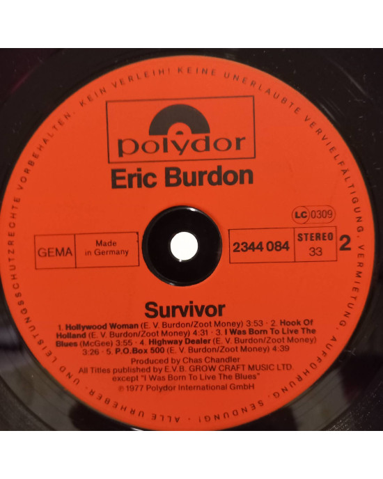 Eric Burdon - Survivor