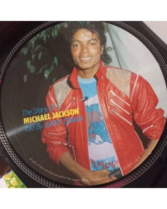 Jerry Cowan - The Story Of Michael Jackson Told By Jerry Cowan - Picture Disc Jerry Cowan - The Story Of Michael Jackson Told By Jerry Cowan - Picture Disc