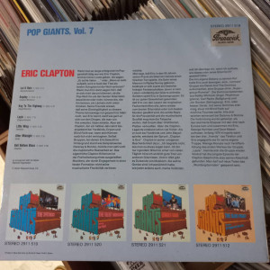 Eric Clapton - Pop Giants Vol. 7 Eric Clapton - Pop Giants Vol. 7