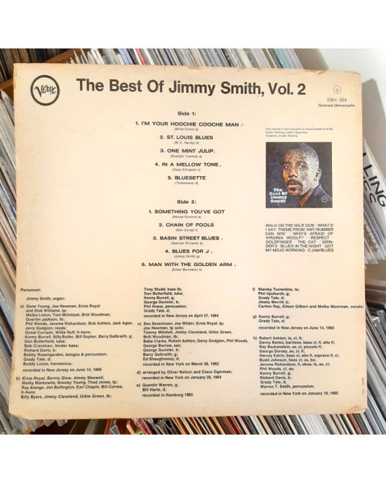 Jimmy Smith - The Best Of Jimmy Smith Vol. 2 Jimmy Smith - The Best Of Jimmy Smith Vol. 2