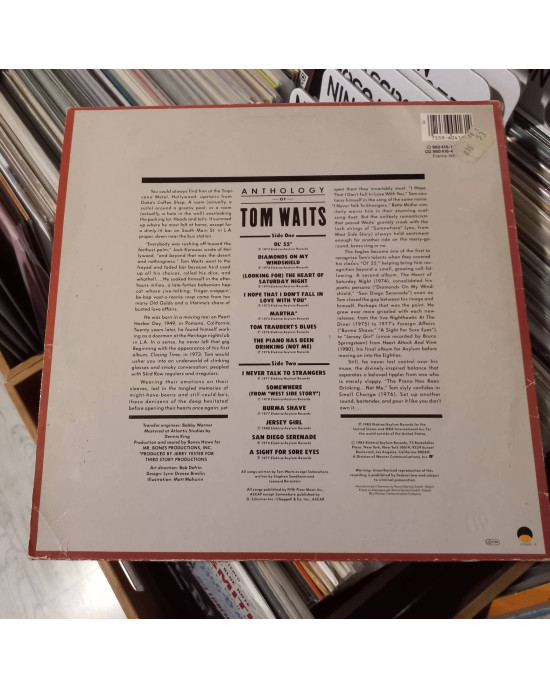Tom Waits - Anthology Of Tom Waits Tom Waits - Anthology Of Tom Waits