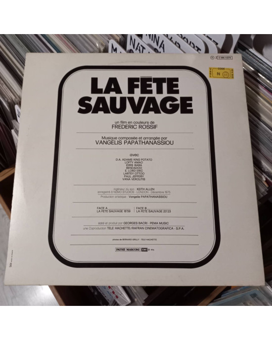 Vangelis Papathanassiou - La Fete Sauvage Vangelis Papathanassiou - La Fete Sauvage
