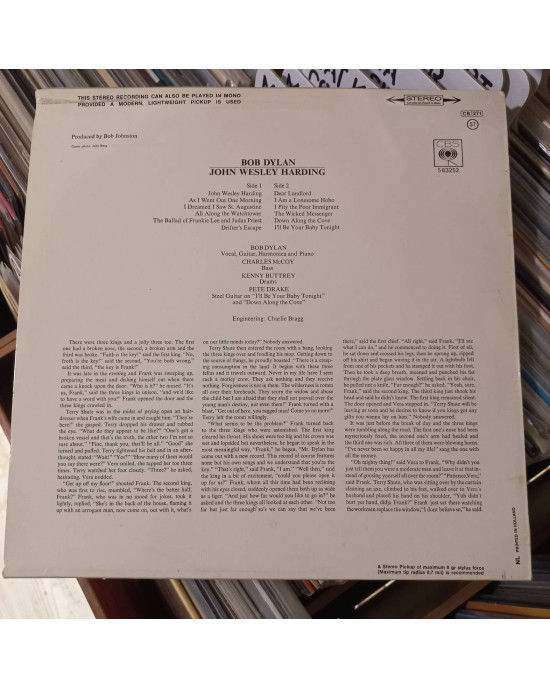 Bob Dylan - John Wesley Harding Bob Dylan - John Wesley Harding