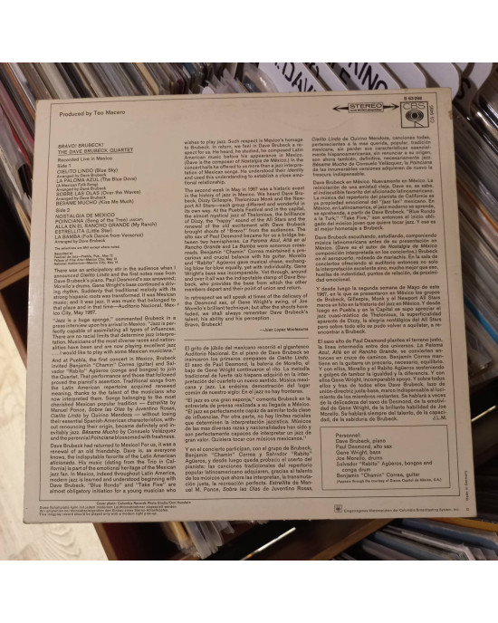 The Dave Brubeck Quartet - Bravo! Brubeck! The Dave Brubeck Quartet - Bravo! Brubeck!