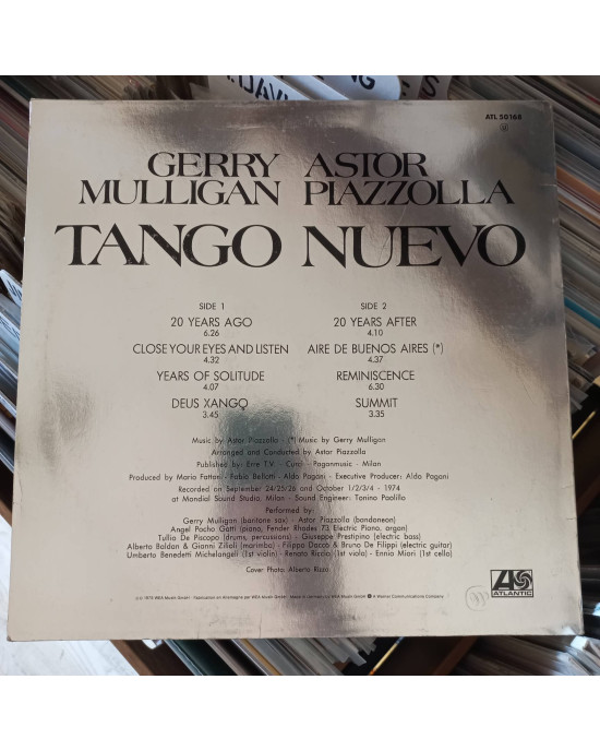 Gerry Mulligan & Astor Piazzolla - Tango Nuevo Gerry Mulligan & Astor Piazzolla - Tango Nuevo