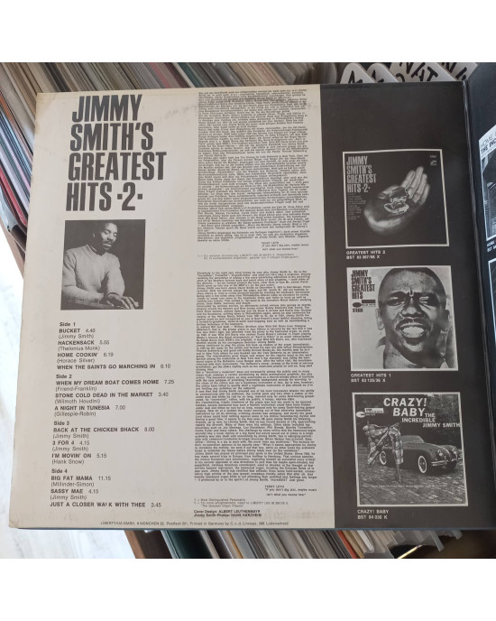 Jimmy Smith - Jimmy Smith's Greatest Hits 2 - Blue Note Jimmy Smith - Jimmy Smith's Greatest Hits 2 - Blue Note