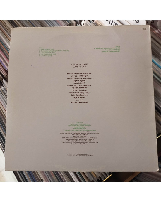 Popol Vuh - Agape - Agape, Love - Love Popol Vuh - Agape - Agape, Love - Love