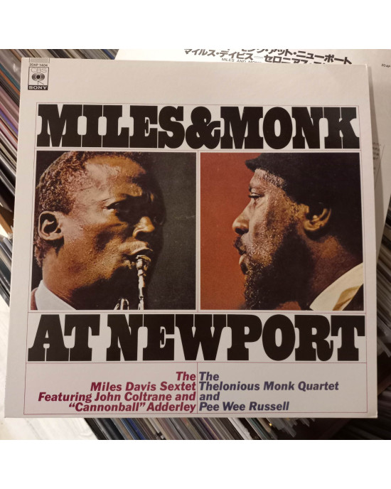 The Miles Davis Sextet & The Thelonious Monk Quartet - Miles & Monk At Newport - Japonya The Miles Davis Sextet & The Thelonious Monk Quartet - Miles & Monk At Newport - Japonya