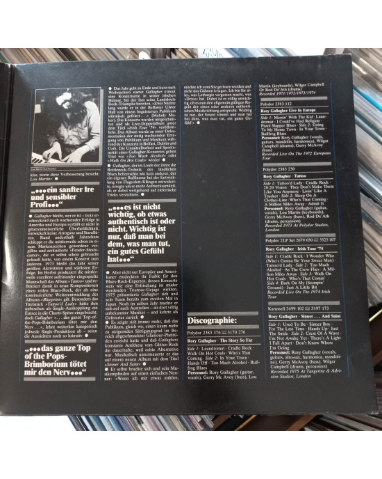 Rory Gallagher - The Story Of......Rory Gallagher - 2xLP Rory Gallagher - The Story Of......Rory Gallagher - 2xLP