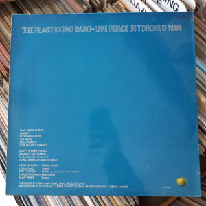 The Plastic Ono Band - Live Peace In Toronto 1969 The Plastic Ono Band - Live Peace In Toronto 1969