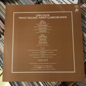 Francy Boland / Kenny Clarke Big Band - Open Door