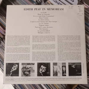 Edith Piaf - In Memoriam