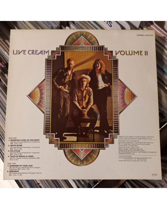 Cream - Live Cream Vol. 2 Cream - Live Cream Vol. 2