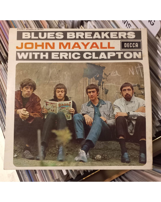 John Mayall With Eric Clapton - Blues Breakers - 1968 Fransa John Mayall With Eric Clapton - Blues Breakers - 1968 Fransa