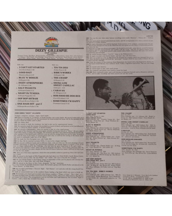 Dizzy Gillespie - Small Combos Dizzy Gillespie - Small Combos