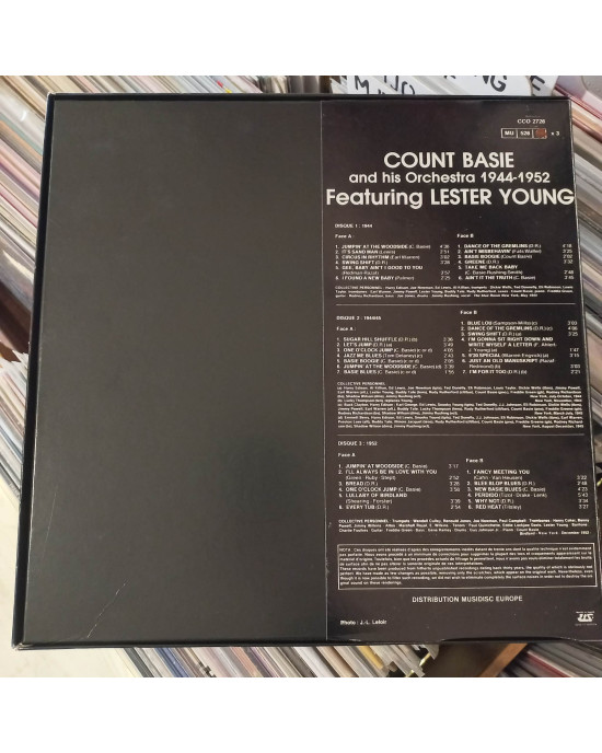 Count Basie And His Orchestra , Lester Young - Count Basie And His Orchestra 1944-1952 - Box Set Count Basie And His Orchestra , Lester Young - Count Basie And His Orchestra 1944-1952 - Box Set