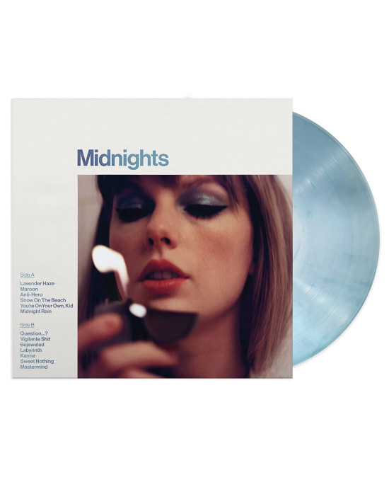 Taylor Swift - Midnights (Limited Special Edition - Moonstone Blue Marbled Vinyl)