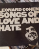 Leonard Cohen - Songs Of Love And Hate - 1971, ABD Leonard Cohen - Songs Of Love And Hate - 1971, ABD