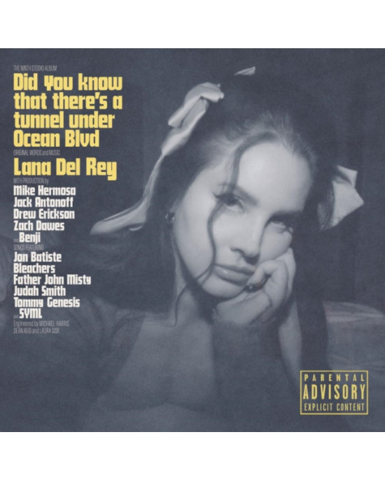 Lana Del Rey - Did You Know That There's A Tunnel Under Ocean Blvd (Black Vinyl) Lana Del Rey - Did You Know That There's A Tunnel Under Ocean Blvd (Black Vinyl)
