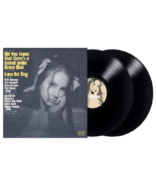 Lana Del Rey - Did You Know That There's A Tunnel Under Ocean Blvd (Black Vinyl) Lana Del Rey - Did You Know That There's A Tunnel Under Ocean Blvd (Black Vinyl)