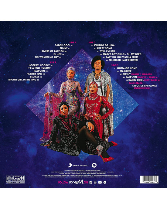 Boney M. - The Magic Of Boney M. (Magenta / Blue Transparent Vinyl) Boney M. - The Magic Of Boney M. (Magenta / Blue Transparent Vinyl)