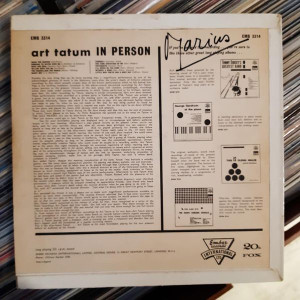 Art Tatum - In Person Art Tatum - In Person