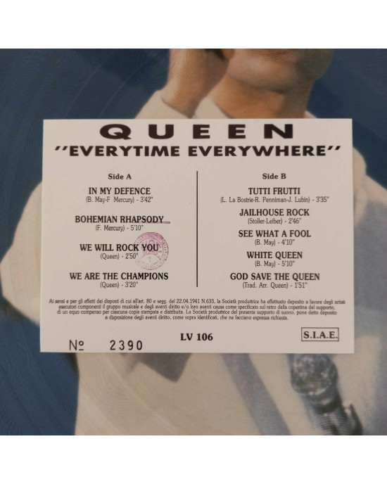 Queen - Everytime Everywhere - Picture Disc Queen - Everytime Everywhere - Picture Disc