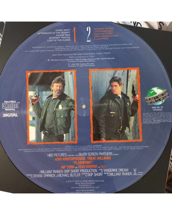 Tangerine Dream - Flashpoint - Picture Disc