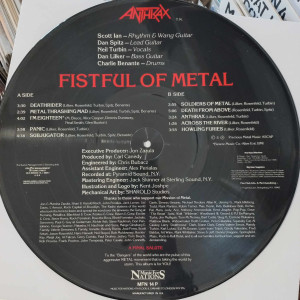 Anthrax - Fistful Of Metal - Picture Disc Anthrax - Fistful Of Metal - Picture Disc