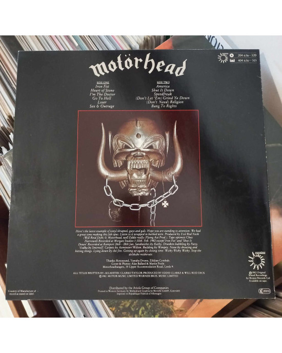 Motörhead - Iron Fist Motörhead - Iron Fist
