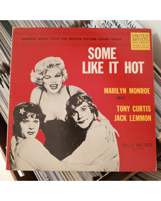 Marilyn Monroe, Various - Some Like It Hot (Original Music From The Motion Picture Sound Track) - Japonya