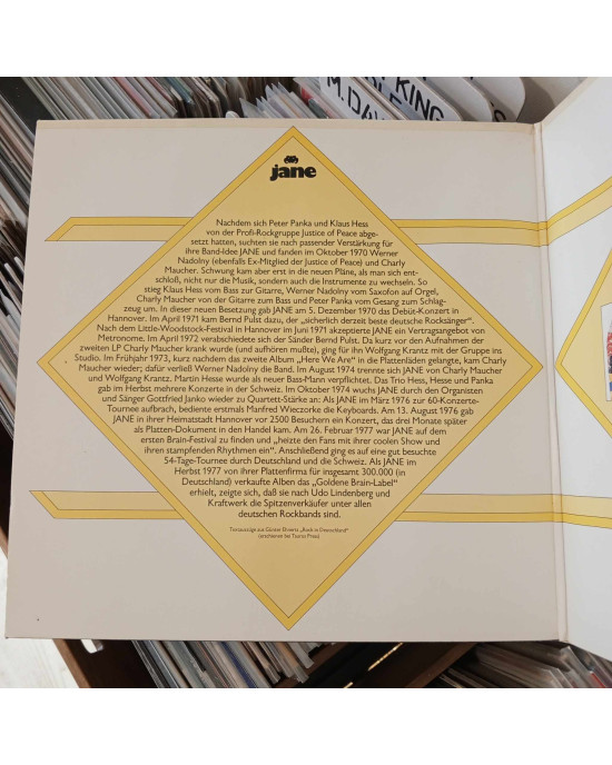Jane - Rock On Brain - 2xLP Jane - Rock On Brain - 2xLP