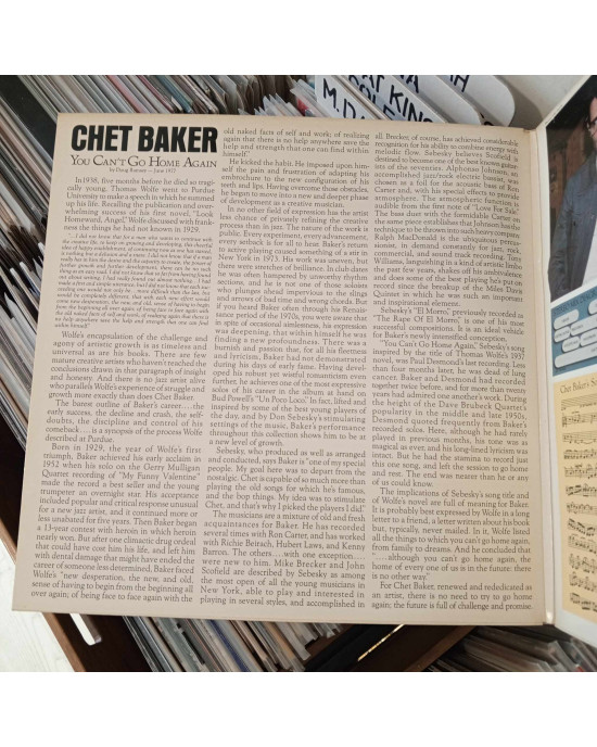 Chet Baker - You Can't Go Home Again Chet Baker - You Can't Go Home Again