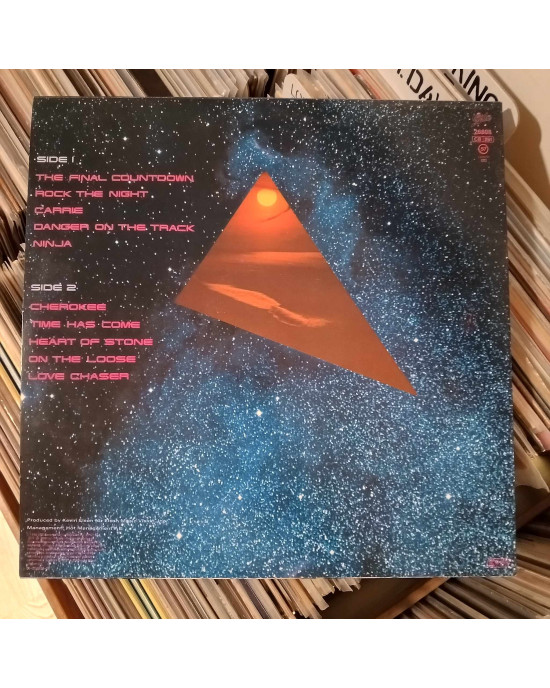 Europe - The Final Countdown + Poster - 1986 Europe - The Final Countdown + Poster - 1986