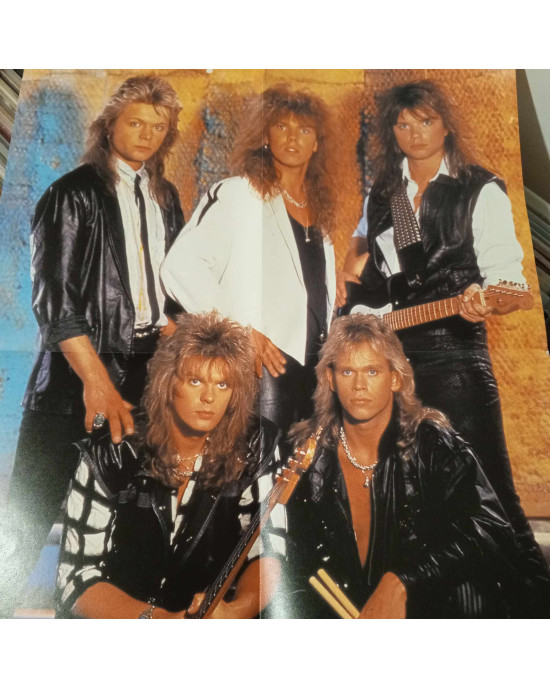 Europe - The Final Countdown + Poster - 1986 Europe - The Final Countdown + Poster - 1986