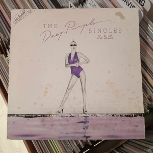 Deep Purple - The Deep Purple Singles A's & B's - Mavi Şeffaf Plak