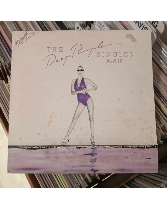 Deep Purple - The Deep Purple Singles A's & B's - Mavi Şeffaf Plak