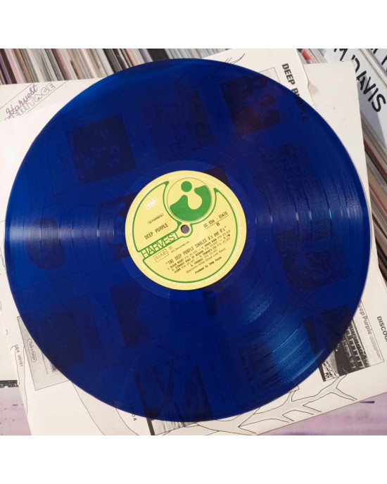 Deep Purple - The Deep Purple Singles A's & B's - Mavi Şeffaf Plak