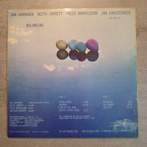Jan Garbarek, Keith Jarrett, Palle Danielsson, Jon Christensen - Belonging - ECM Jan Garbarek, Keith Jarrett, Palle Danielsson, Jon Christensen - Belonging - ECM