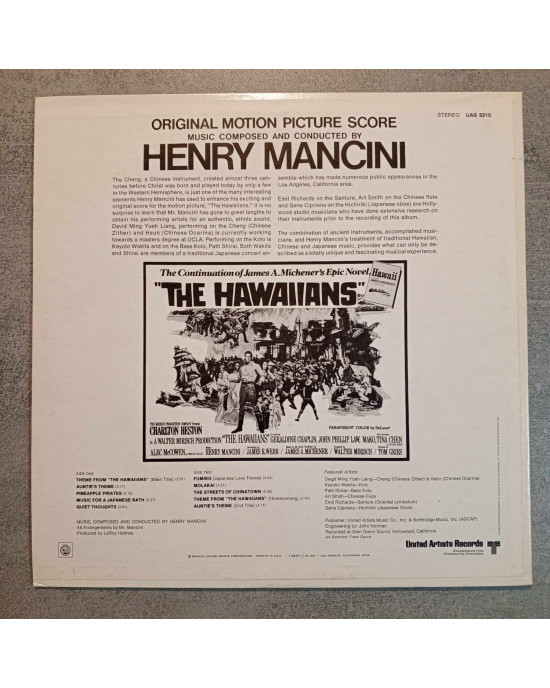 Henry Mancini - The Hawaiians (Original Motion Picture Score) Henry Mancini - The Hawaiians (Original Motion Picture Score)