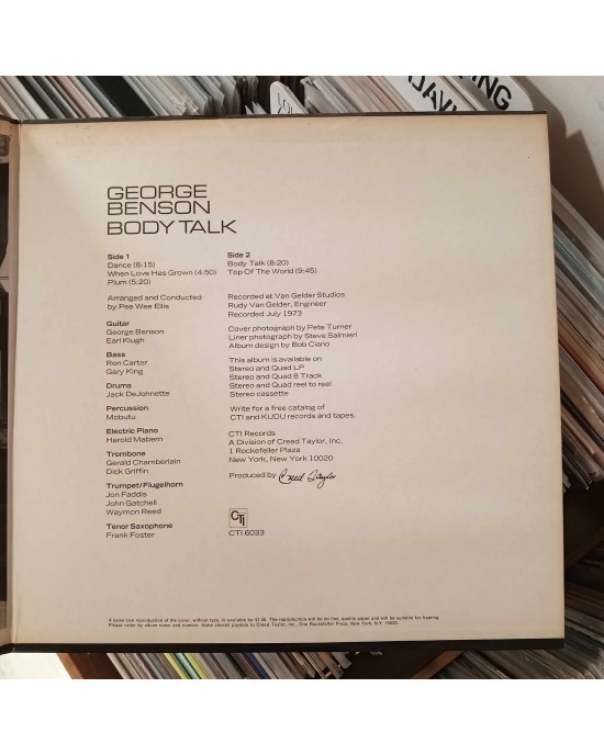 George Benson - Body Talk George Benson - Body Talk